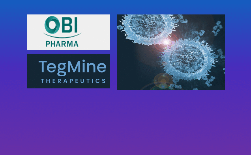 Is the OBI Pharma–TegMine Therapeutics…