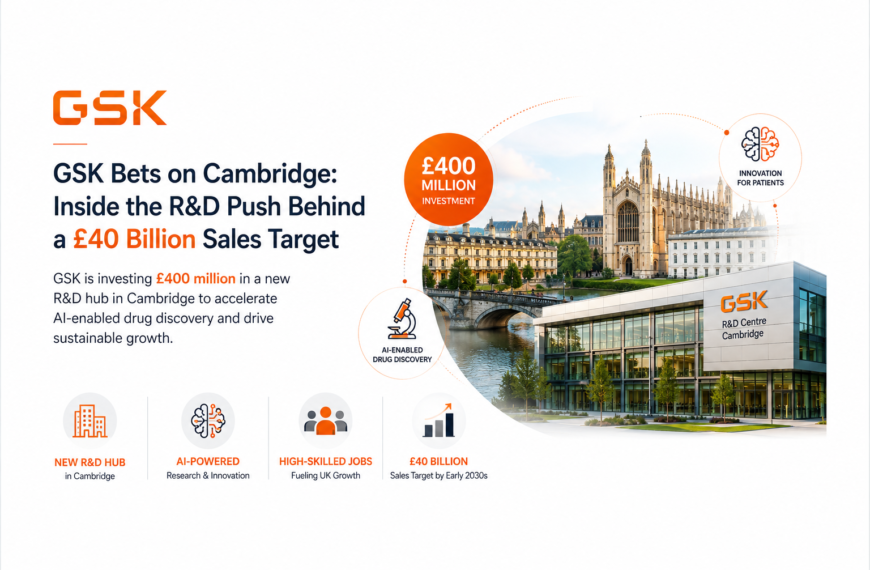 GSK Bets on Cambridge: Inside the R&D Push&hellip;